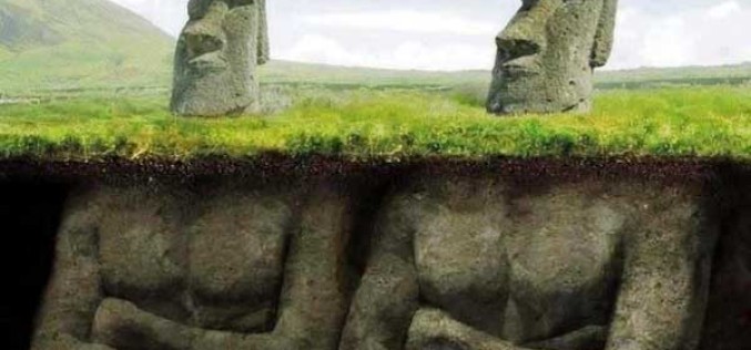 Scientists Uncover A Shocking Discovery Underneath The Easter Island Heads