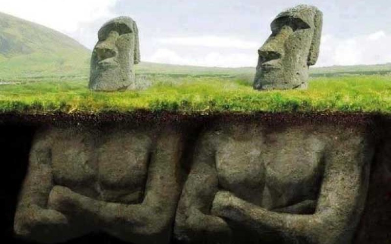 Scientists Uncover A Shocking Discovery Underneath The Easter Island Heads