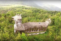An Abandoned Indonesian Church Shaped Like a Large Chicken