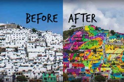 Rainbow Mural Transforms This Town Both Visually And Socially