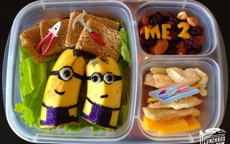 This Dad Makes The Most CREATIVE School Lunches For His Kids